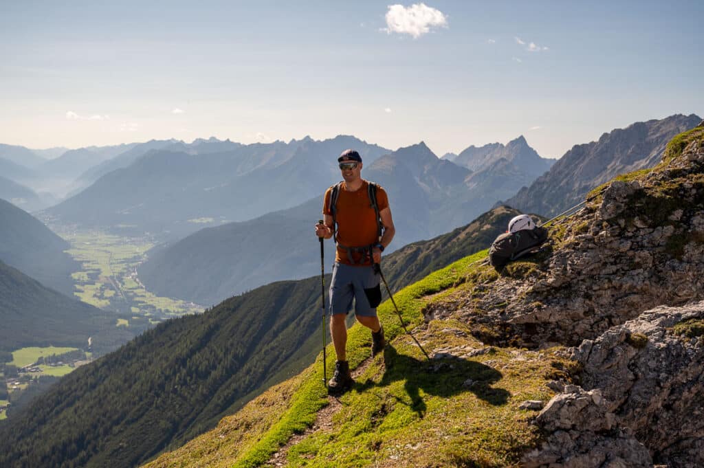 wankspitze-klettersteig-abstieg